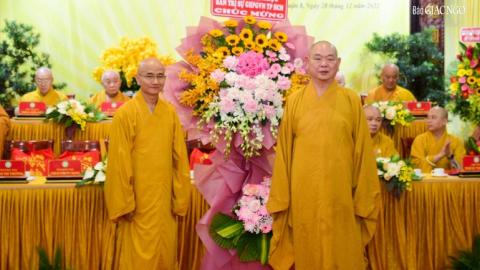Phật giáo quận 8 tổng kết công tác Phật sự năm 2022, hoạt động từ thiện hơn 70 tỷ đồng